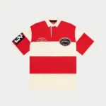 God Speed Classic Field Rugby Shirt (RED WHITE)