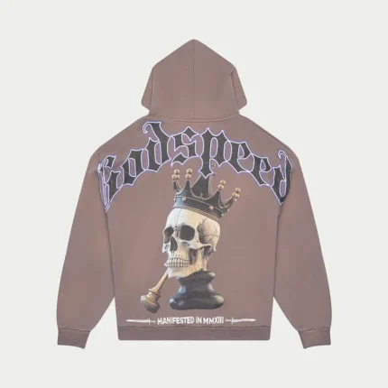 God Speed King 4ever Hoodie (Grey)