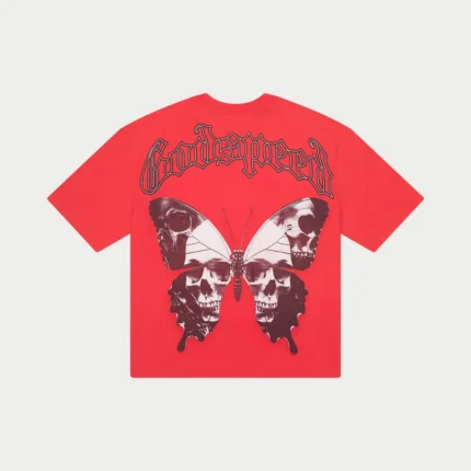 God Speed Butterfly Effect T-Shirt (Red)