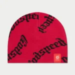 God Speed OG Logo Beanie (Red )