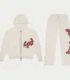 OG Logo Sweatsuit V2 (Bone/Red)