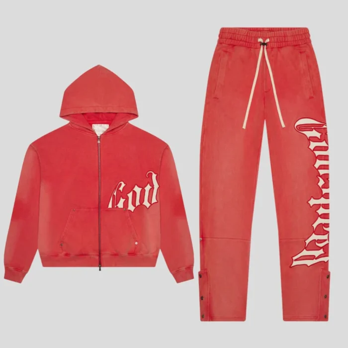 God Speed OG Logo Sweatsuit (Vintage Red)