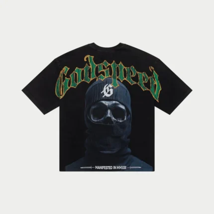 God Speed Balaclava Szn T-Shirt (Black wash)